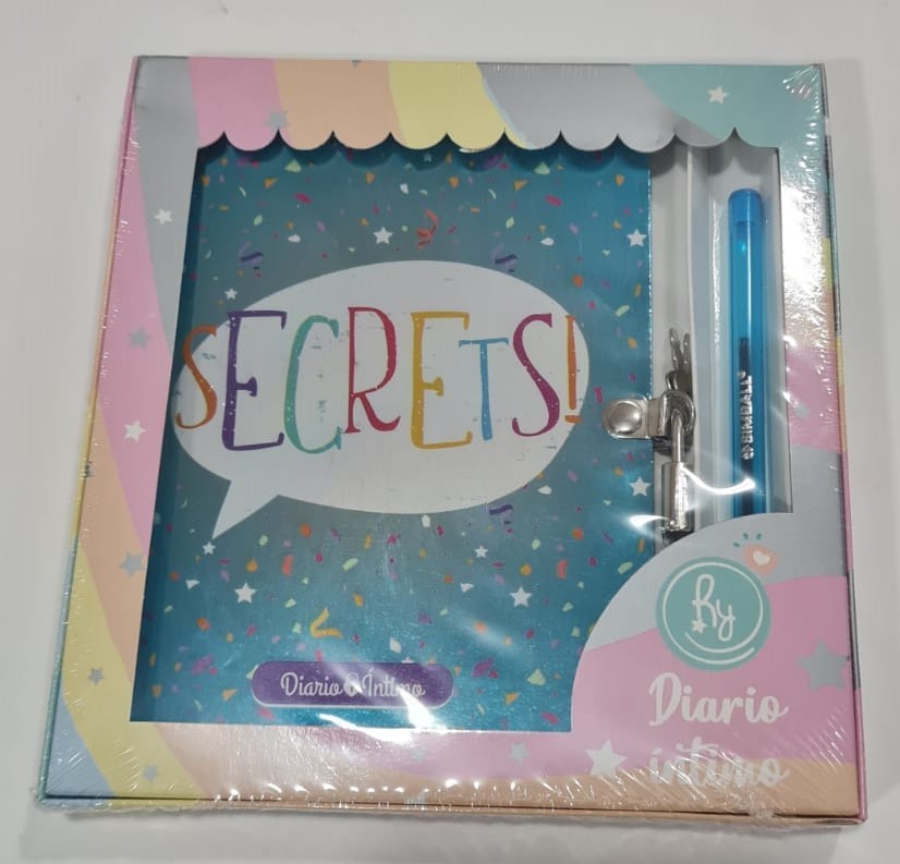DIARIO INTIMO RY HOLOGRAFICO CAJA
