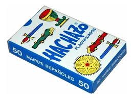 NAIPE HACHAZO CHINCHON - PLASTIFICADA x 50
