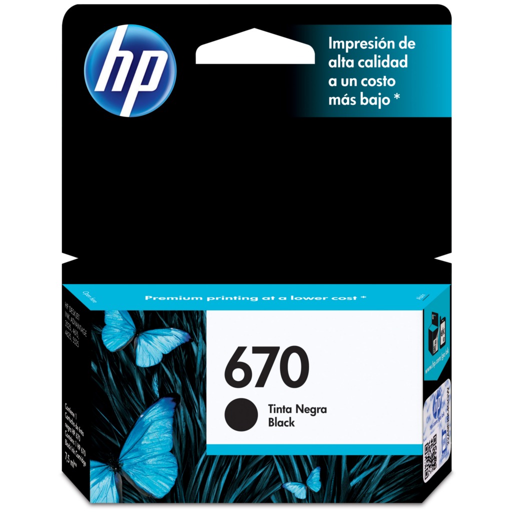 TINTA HP.670 NEGRO ( CZ-113-AL )