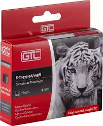 CARTUCHO GTC EPSON T-195/6/7 - NEGRO