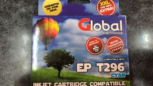 CARTUCHO GTC EPSON 206 - NEGRO