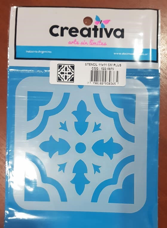 STENCIL 11x11 CREATIVA 622-0970 - CM PLUS