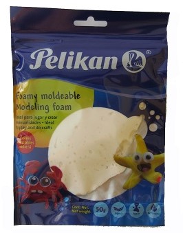 FOAMY MOLDEABLE PELIKAN 50gr - BLANCO