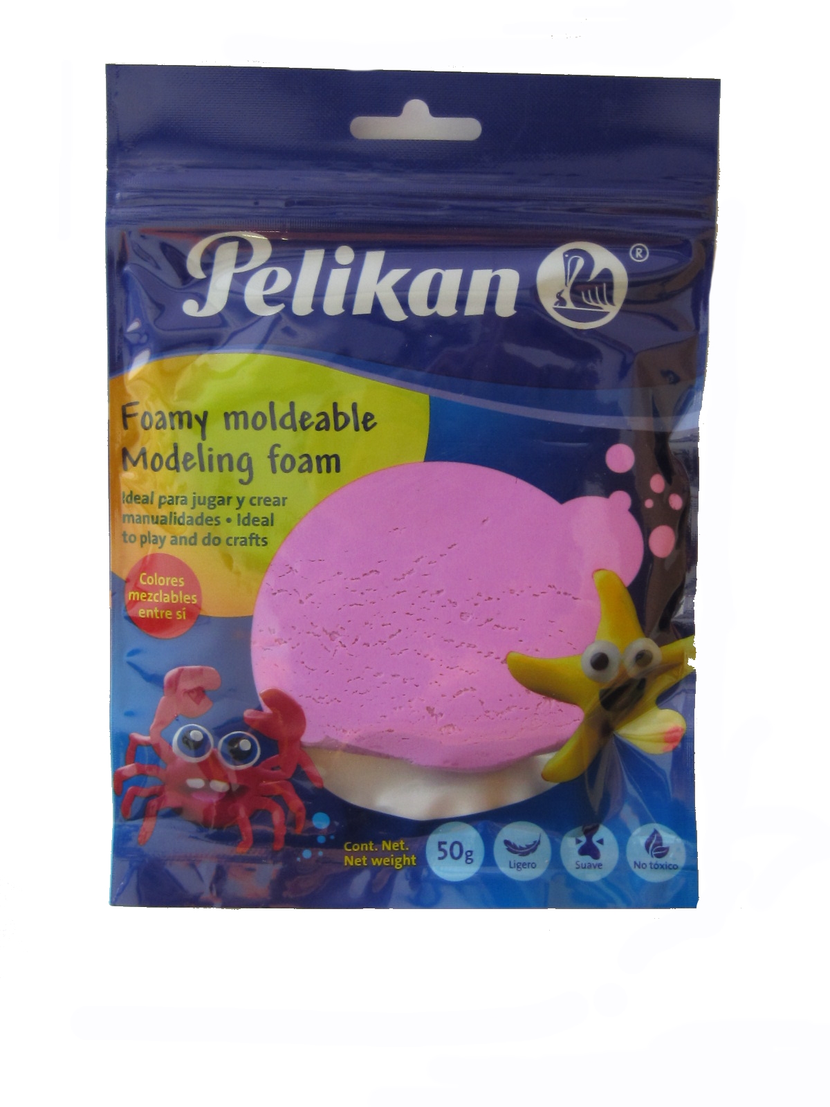 FOAMY MOLDEABLE PELIKAN 50gr - VIOLETA