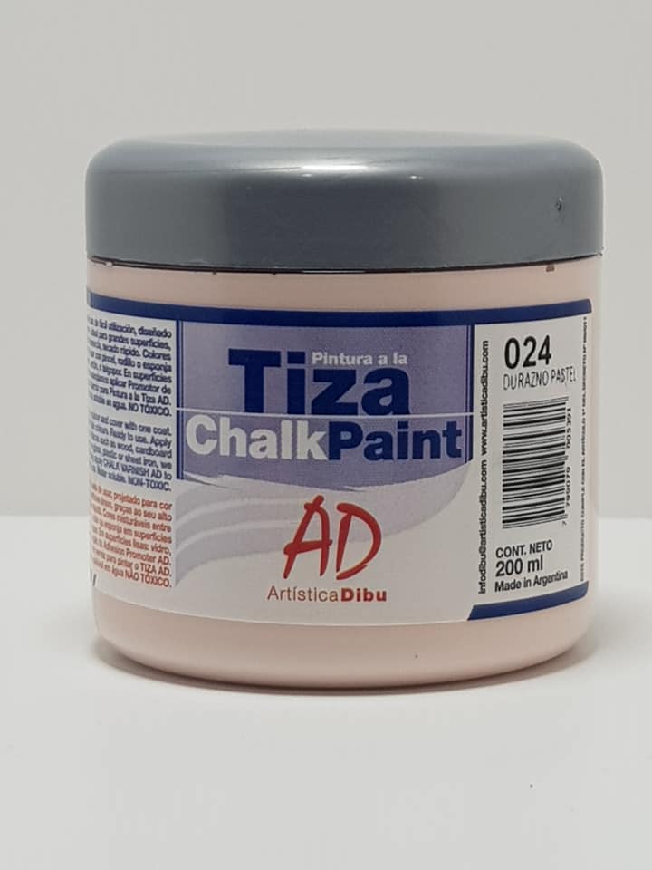 PINTURA A LA TIZA - AD- 200ml. 024 - DURAZNO PASTEL