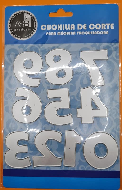 MATRIZ DE CORTE 721-2 NUMEROS 36x48 x 10p.