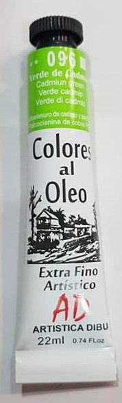 OLEO AD (22m)  096 -VERDE DE CADMIO