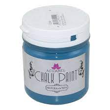 PINTURA TIZA ACUAREL 200gr - TURQUESA CLARO