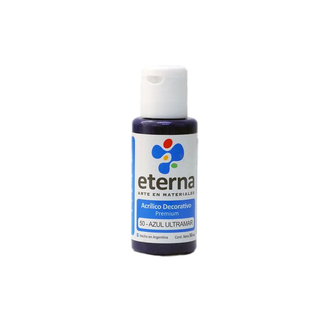 ACRILICO ETERNA 50ml. 50- AZUL ULTRAMAR 