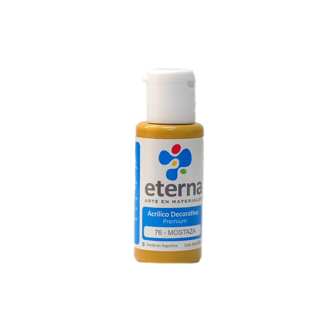 ACRILICO ETERNA 50ml. 76- MOSTAZA