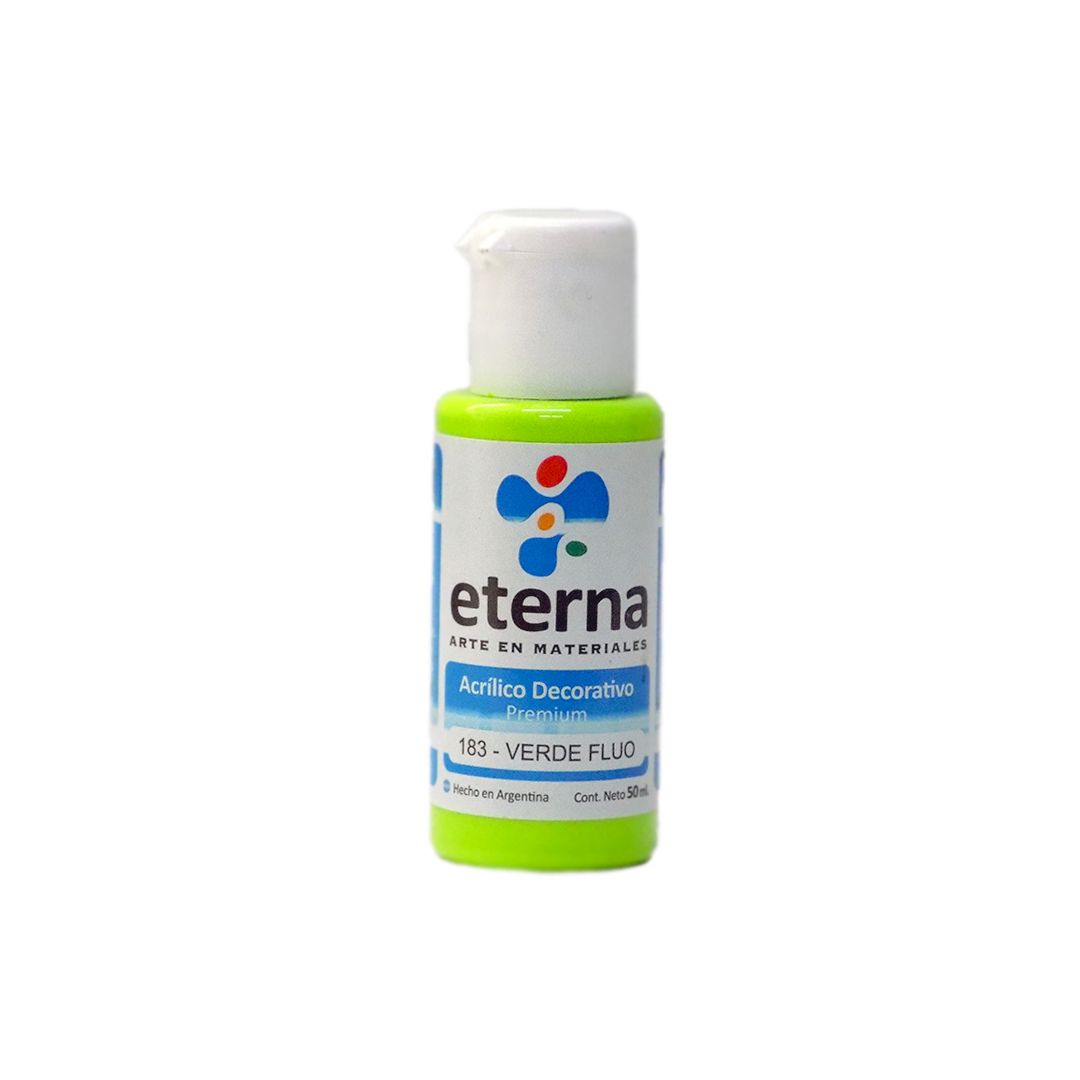 ACRILICO ETERNA 50ml. 183- VERDE FLUO