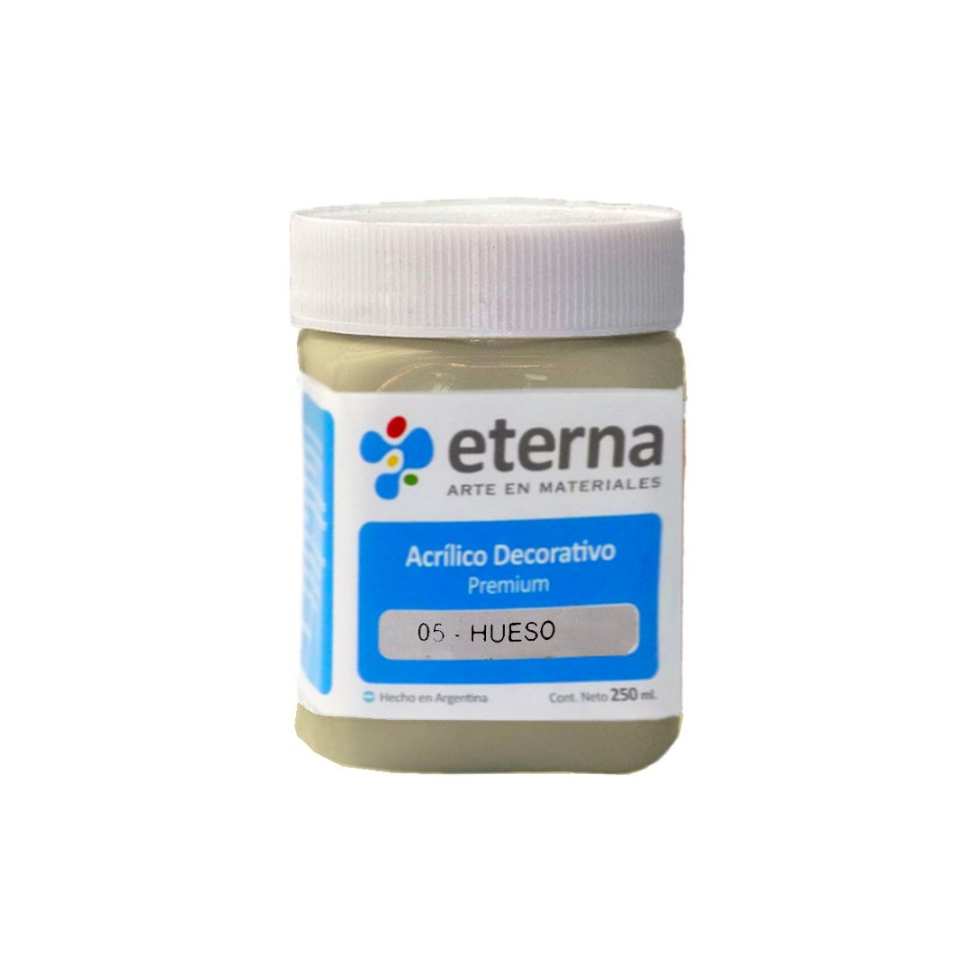 ACRILICO ETERNA 250ml. 05- HUESO