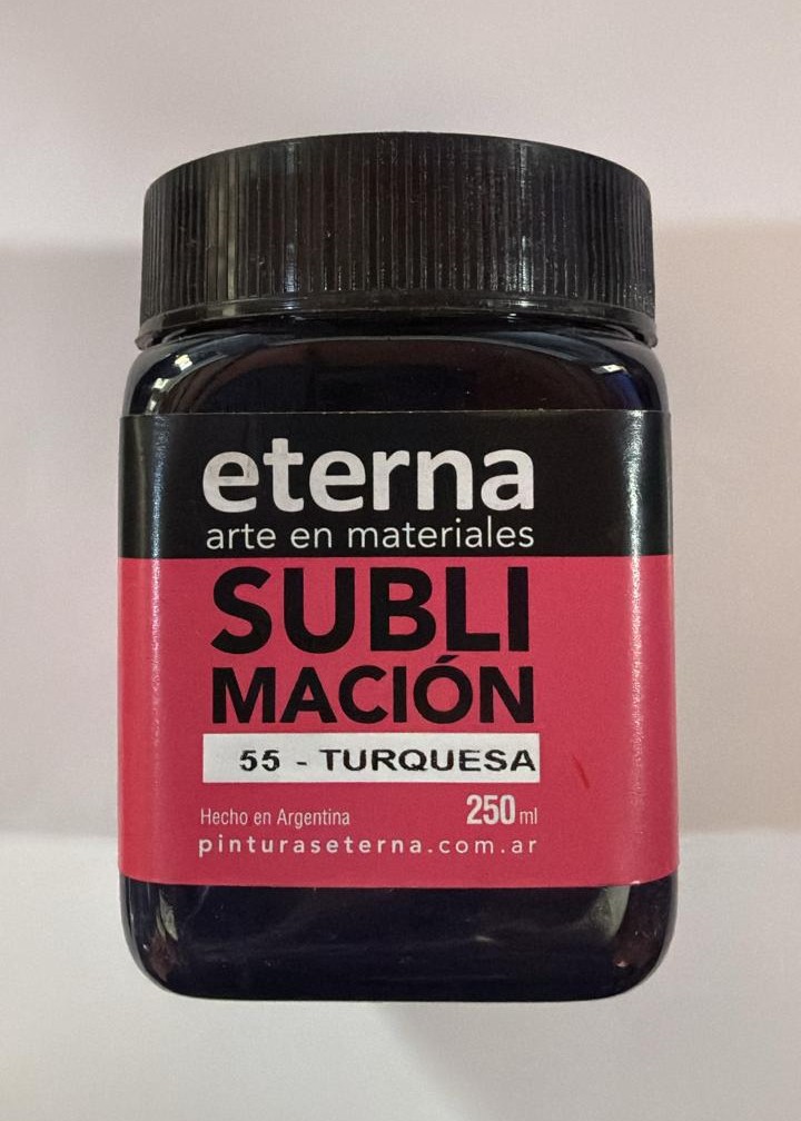 PINTURA SUBLIM.ETERNA 250ml. TURQUESA