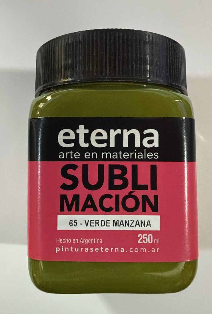 PINTURA SUBLIM.ETERNA 250ml. VERDE MANZANA