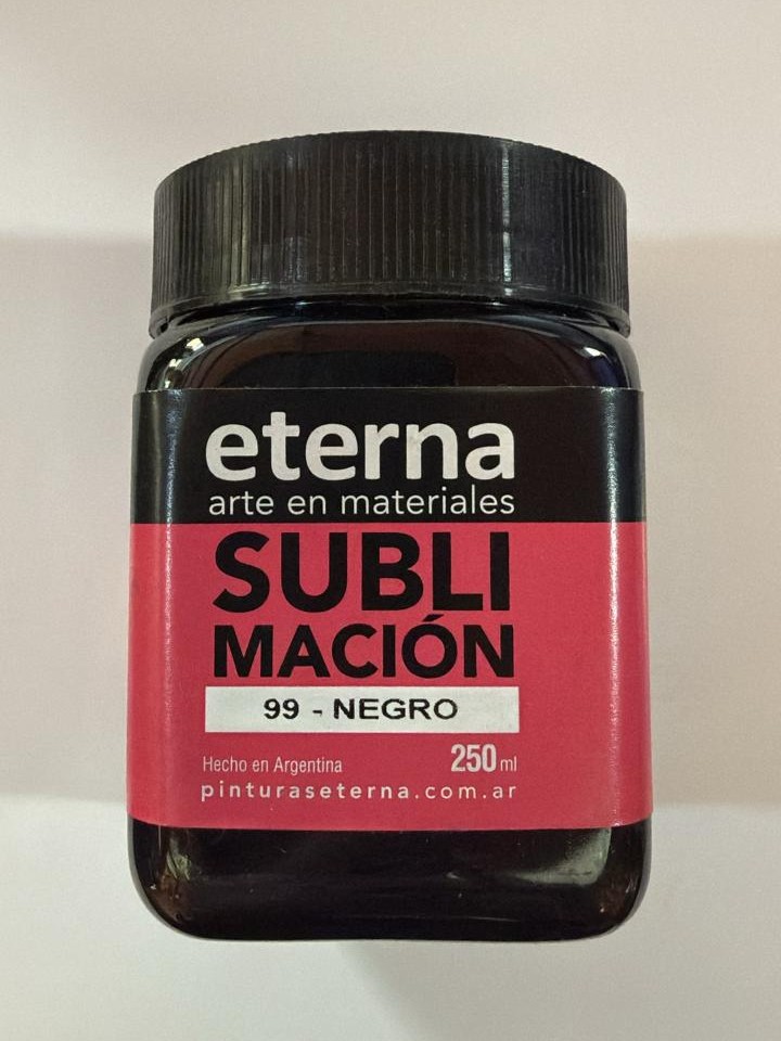 PINTURA SUBLIM.ETERNA 250ml. NEGRO