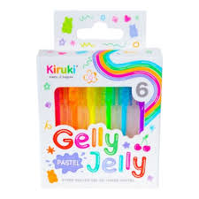 KIRUKI ROLLER GEL PASTEL x 6u.