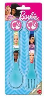 CUBIERTOS PP. ( PACKx 2u).- BARBIE