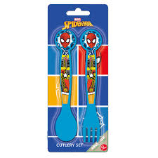 CUBIERTOS PP. ( PACKx 2u).- SPIDERMAN