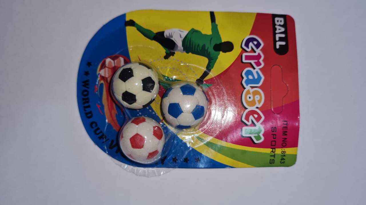 GOMA DE BORRAR BALLON x 3u