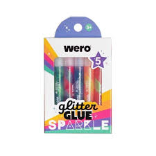 ADHESIVO GLITTER WERO x  5u.