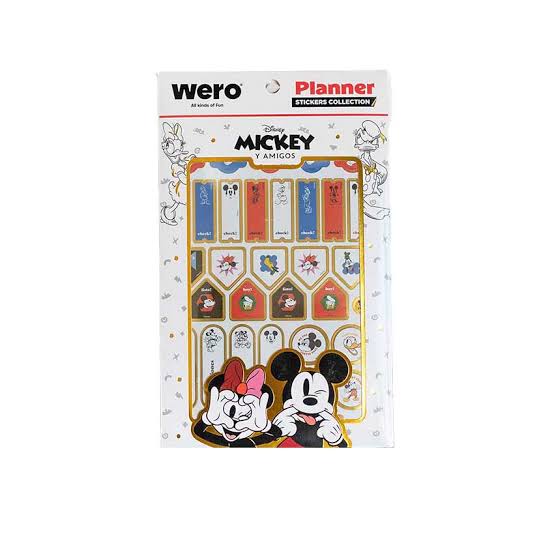 DISNEY MICKEY STIKERS PLANNER x6u.WERO