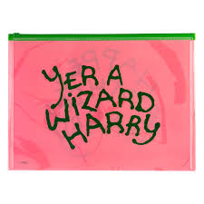 HARRY POTTER SOBRE PVC A4 ZIPPER