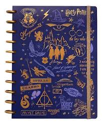 HARRY POTTER CUADERNO CARTA DISCO