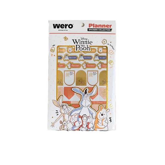 WINNIE POOH STIKERS PLANNER x6u.WERO