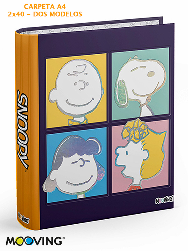 SNOOPY CARPETA A4. 2.A.40