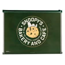 SNOOPY SOBRE PVC A4 ZIPPER