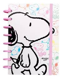SNOOPY CUADERNO A5 DISCO