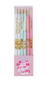 DISNEY MICKEY-MINNIE LAPICES x6 GRAFITO