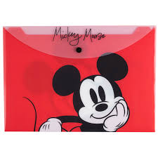 DISNEY MICKEY SOBRE PVC A4 BOTON