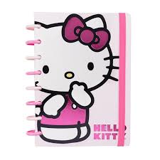 HELLO KITTY CUADERNO A5 DISCO