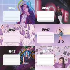 47.STREET ETIQUETAS x 12u.