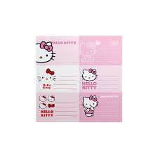 HELLO KITTY ETIQUETAS x 12u