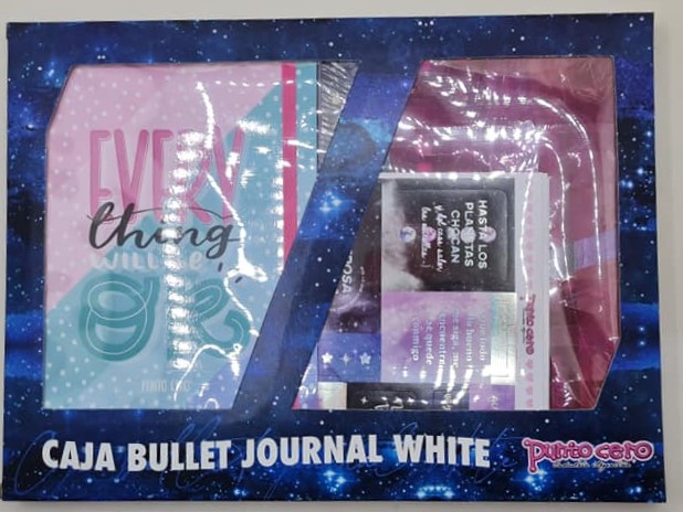PUNTO-CERO CAJA BULLET JORNAL WHITE