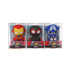 AVENGERS MARVEL GOMA 3D. CAJA