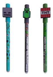 MINECRAFT BOLIGRAFO ROLLER BORRABLE