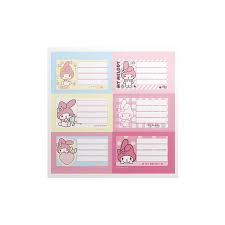 MY MELODY ETIQUETAS ESCOLAR x12u.